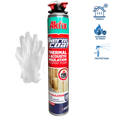 ESPUMA PROYECTADA TERMICA Y ACUSTICA THERMCOAT