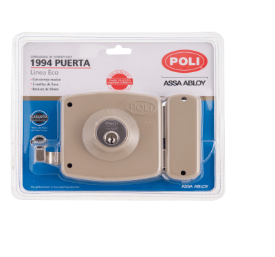 CERRADURA SOBREPONER 1994 POLI1