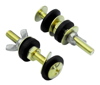 PERNOS PARA ESTANQUE Y TAZA WC CON O-RING DE GOMA. TAUMM1