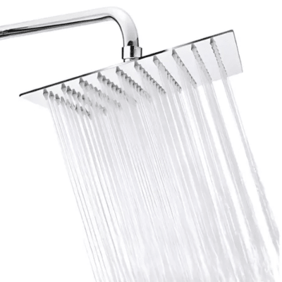 PLATO DE DUCHA CUADRADO ACERO INOX CROMADO
