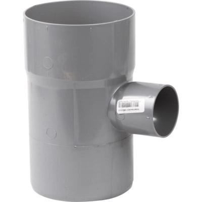 TEE REDUCTOR SANITARIO GRIS