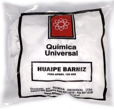 Huaipe Seda, Barniz Blanco Extra Suave Bolsa