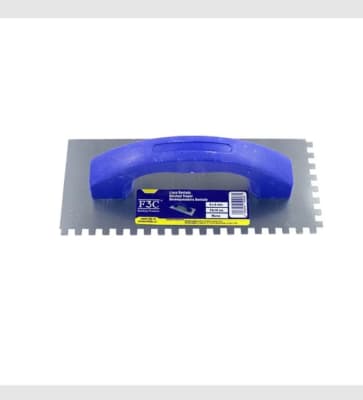 LLANA DENTADA MANGO PLASTICO 23X10CM. F3C