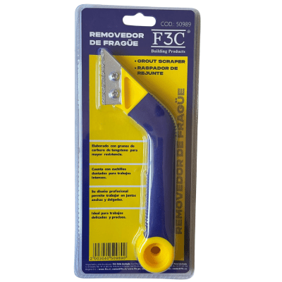 REMOVEDOR RASPADOR DE FRAGUE DIAMANTADO. F3C