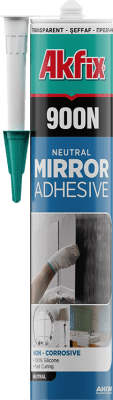 SILICONA NEUTRA ESPEJOS AKFIX  900N