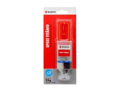 PEGAMENTO EPOXICO TITANIO ACERO LIQUIDO PARA METALES. WURTH