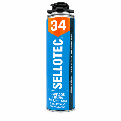 LIMPIADOR DE ESPUMA POLIURETANO SELLOTEC34