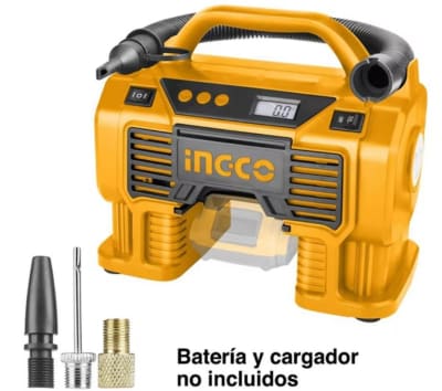 INFLADOR NEUMÃTICA 120 PSI INGCO