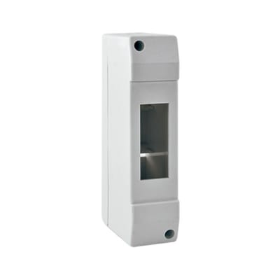 CALOTA 1 Y 2 CIRCUITOS SOBREPUESTO PVC BLANCO LEXO