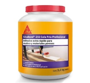 Sikabond 232 Adhesivo Madera Cola FrÃ­a Extra RÃ¡pido GalÃ³n