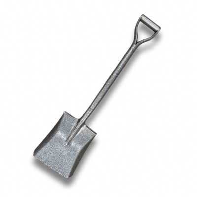 PALA CUADRADA METALICA F3C