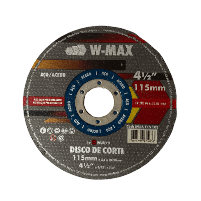 DISCO CORTE METAL 4 1/2