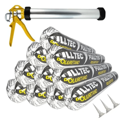 SELLADOR POLIURETANO PATE 600ML + PISTOLA6