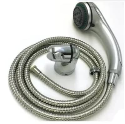 Kit Ducha Challa, Soporte y Manguera Flexible 2mt