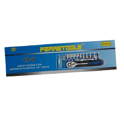 JUEGO DADO 12 PCS FERRETOOLS