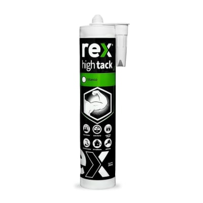 SELLADOR SILICONA HIGH TACK REX - BLANCO