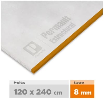 PLANCHA INTERNIT 8 MM