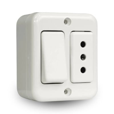 INTERRUPTOR ENCHUFE SOBREPUESTO FORCEMAN