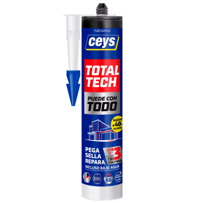 ADHESIVO SELLADOR HIBRIDO TOTAL TECH CEYS - NEGRO