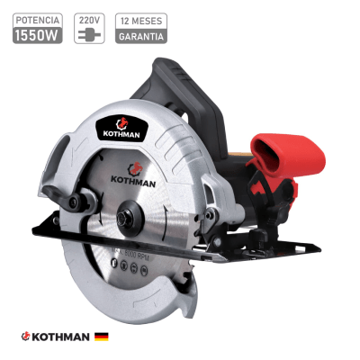 SIERRA CIRCULAR OFERTA KOTHMAN. 1550W HOJA DE 185MM