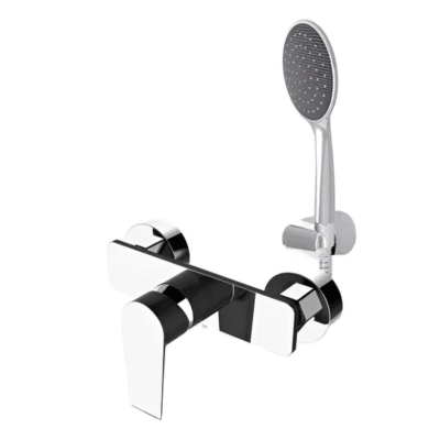 GRIFERÍA NIBSA NOTT MONOMANDO DUCHA NEGRO MATE