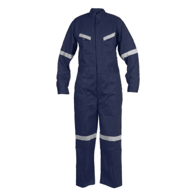 Overol Poplin Tipo Piloto Con Cinta Reflectante, Blackbull