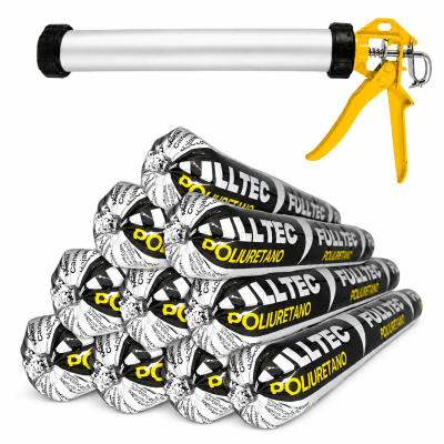 SELLADOR POLIURETANO PATE 600ML + PISTOLA