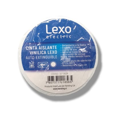 CINTA AISLANTE BLANCA LEXO