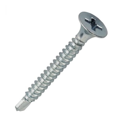 TORNILLO VOLCANITA PUNTA BROCA ZINCADO X UNIDAD
