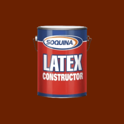 LATEX CONSTRUCTOR ROJO COLONIAL GALON SOQUINA