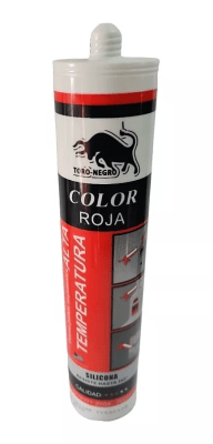 SILICONA ALTA TEMPERATURA TORO NEGRO