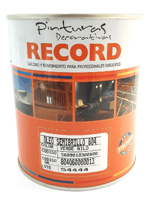 OLEO SEMIBRILLO RECORD 1/4 GALON1