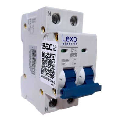 AUTOMATICO BIPOLAR 2X16A LEXO1