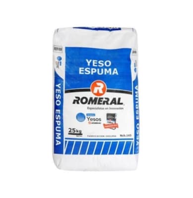 YESO ESPUMA ROMERAL SACO 25KG