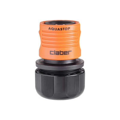 Conector manguera 3/4 con Aquastop