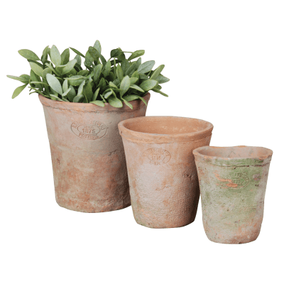 MACETERO GREDA REDONDO FLACO