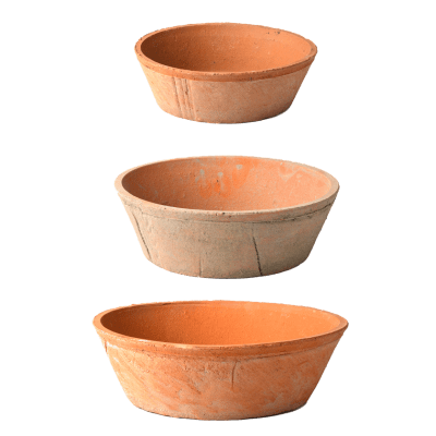 MACETERO GREDA REDONDO BAJO