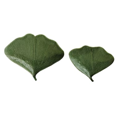PLATO HOJA GINGKO