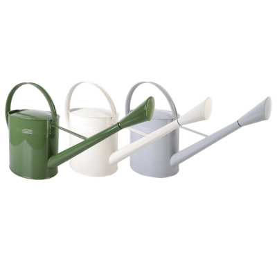 REGADERA GRANDE VERDE GRIS BLANCO