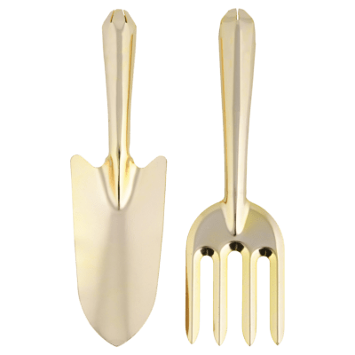 PALA + RASTRILLO DORADO