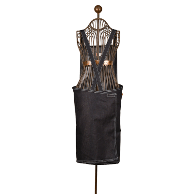 DELANTAL JARDINERO CRUZADO JEANS