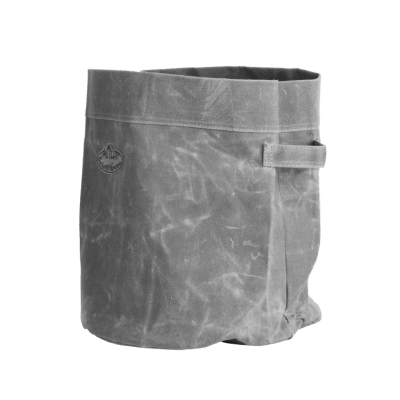 CANASTO GRIS ENCERADO L