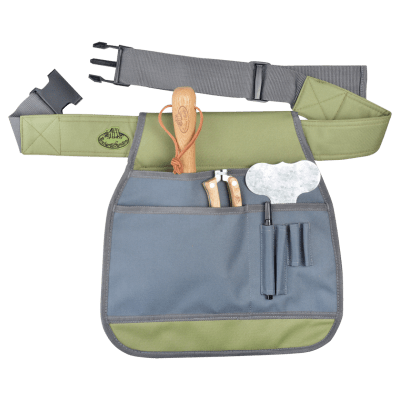 DELANTAL JARDINERO CINTURA GRIS