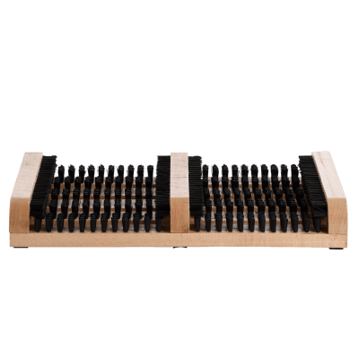 LIMPIA PIES MADERA PELO NEGRO