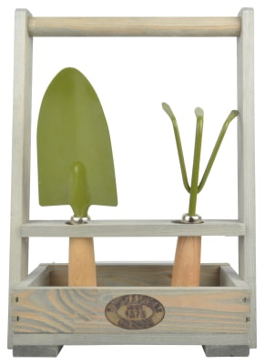 CAJA MADERA CON HERRAMIENTAS