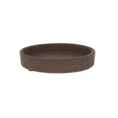 PLATO CERAMICA CAFÉ SIN ESMALTE