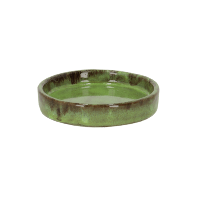 PLATO CERAMICA VERDE