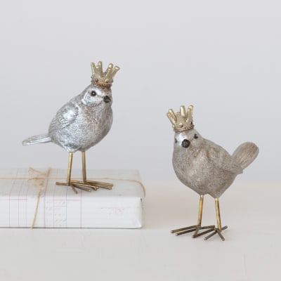 PÁJARO CON CORONA