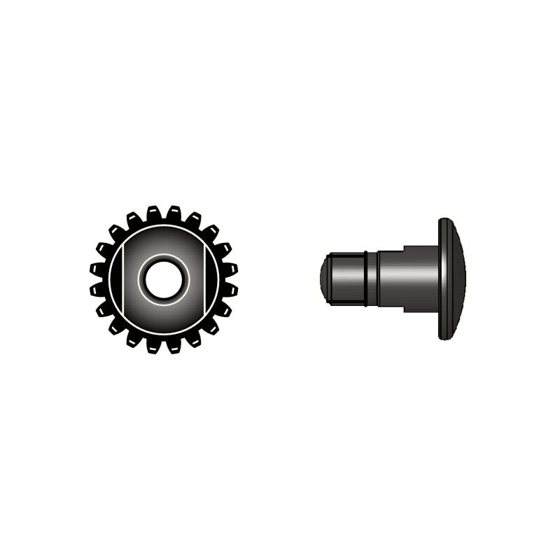 JUEGO TUERCA + PERNO CENTRAL PARA TIJERONES 201 Y 2111