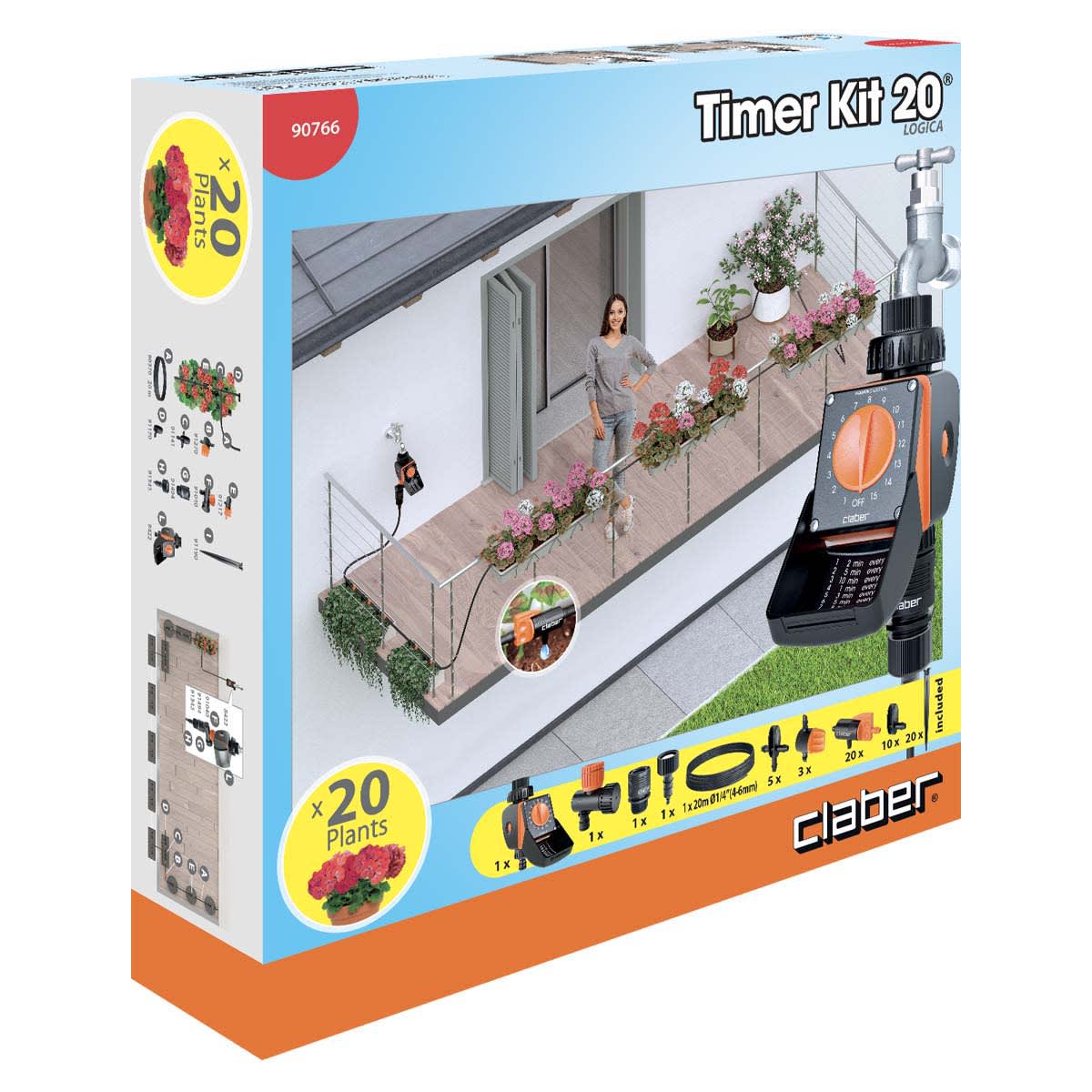 Sistema de riego por goteo con timer1